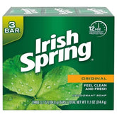 Irish Spring Original Bar Soap Feel Clean & Fresh Pack of 3 saffronskins